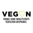 NYX vegane Formel – ohne Inhaltsstoffe tierischen Ursprungs, mit Herzsymbol im Logo